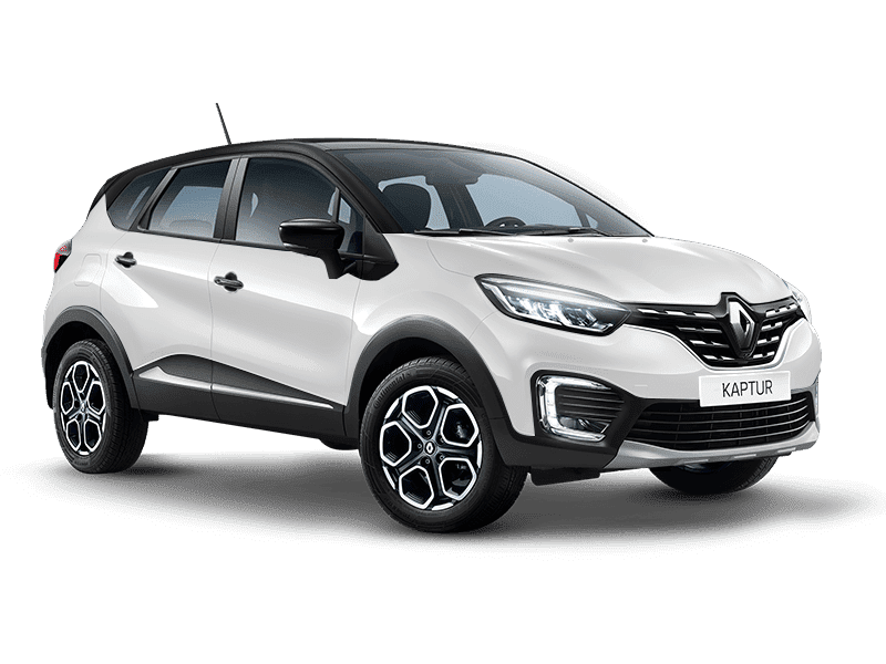 Купить Renault Kaptur в Новосибирске - Белый с черной крышей